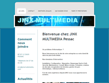 Tablet Screenshot of jinxmultimedia.com